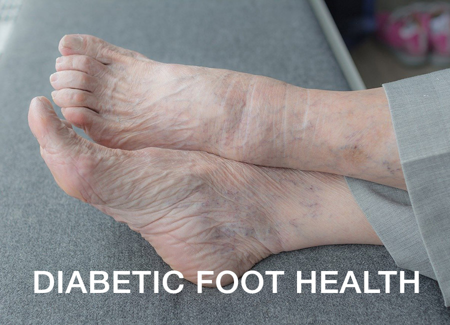 Diabetic foot health check by podiatrist in Rugby